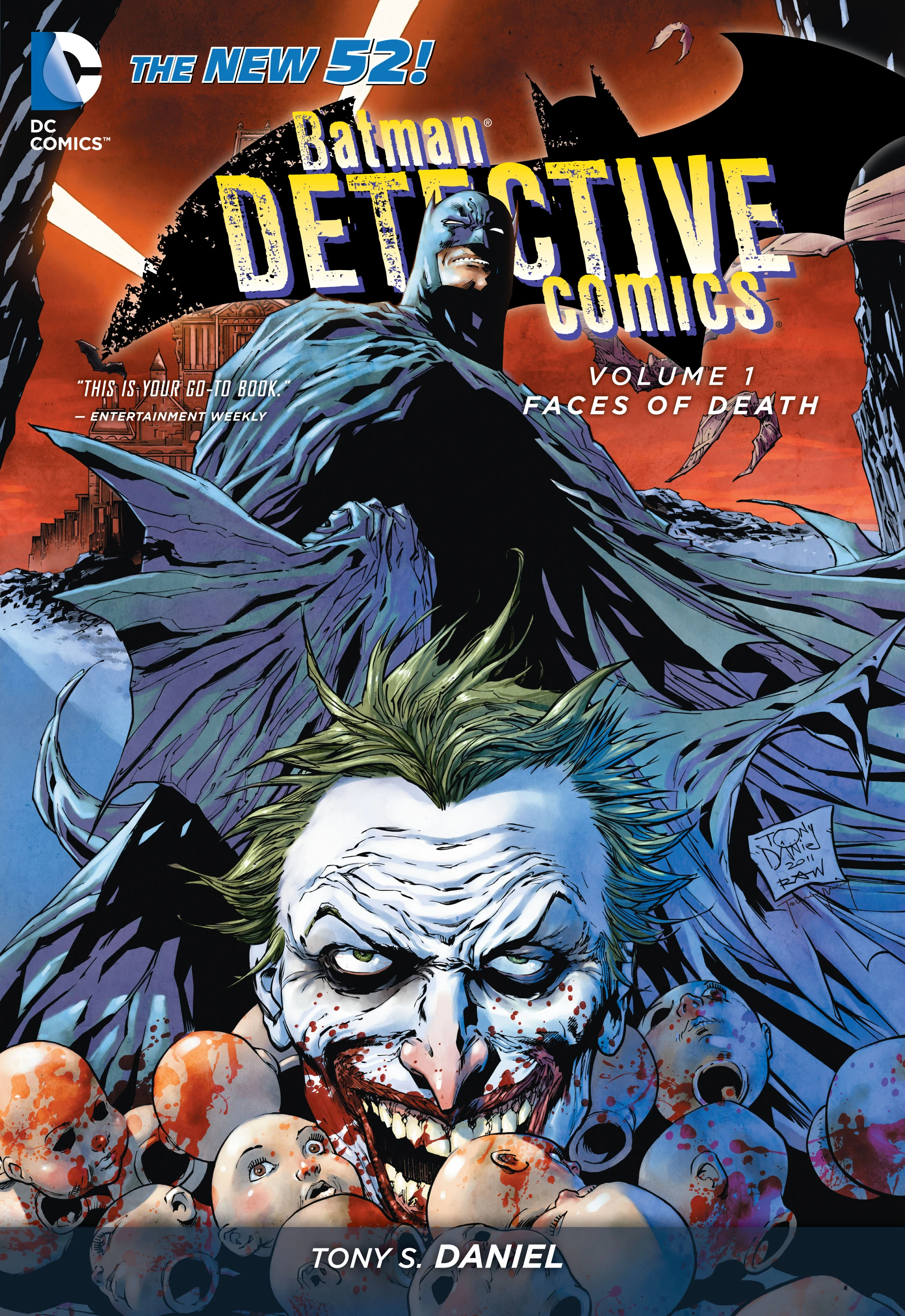 Batman - Detective Comics Vol. 1: Faces of Death (DC, 2017) cover